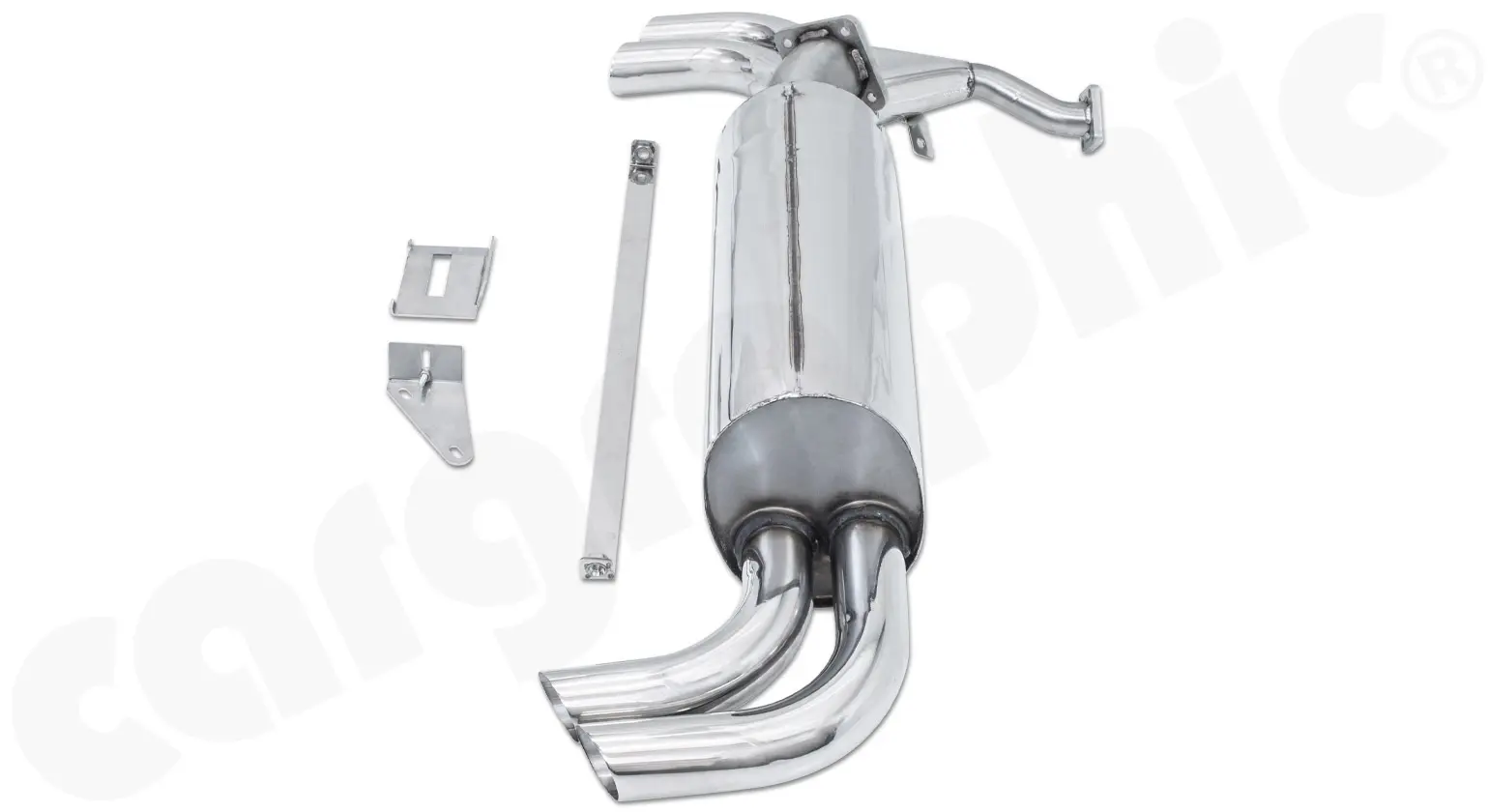 CARGRAPHIC Sportauspuff für Porsche 930 Turbo Foto