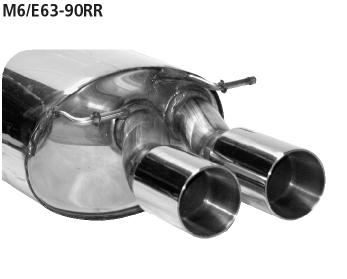 Bastuck Sportauspuff BMW M6 E64 Cabrio 2x90mm Race