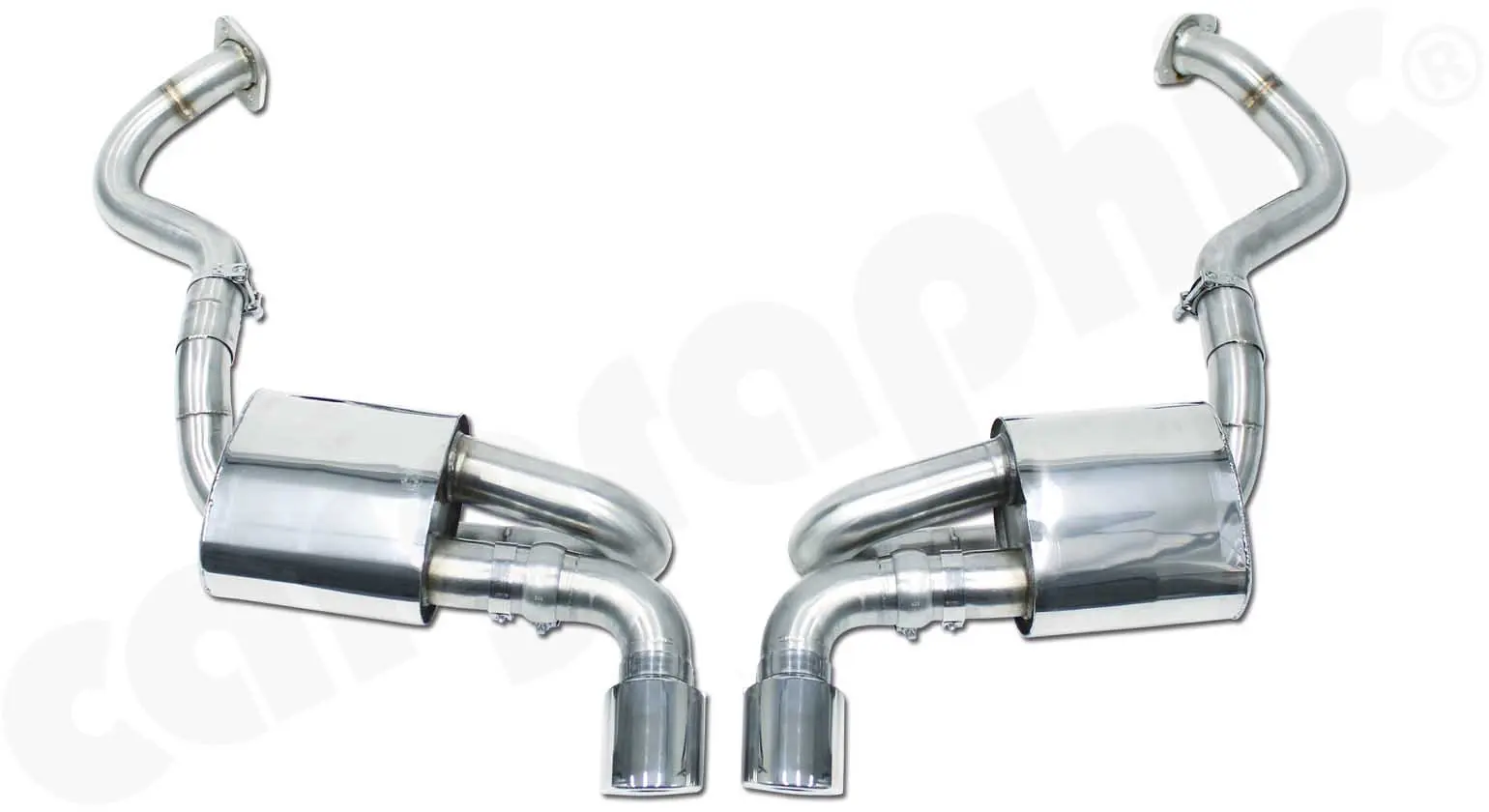 CARGRAPHIC Endschalldämpfer CUP für Porsche 981 Foto