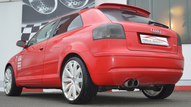 Friedrich Motorsport Endschalldämpfer Audi A3 8PBild