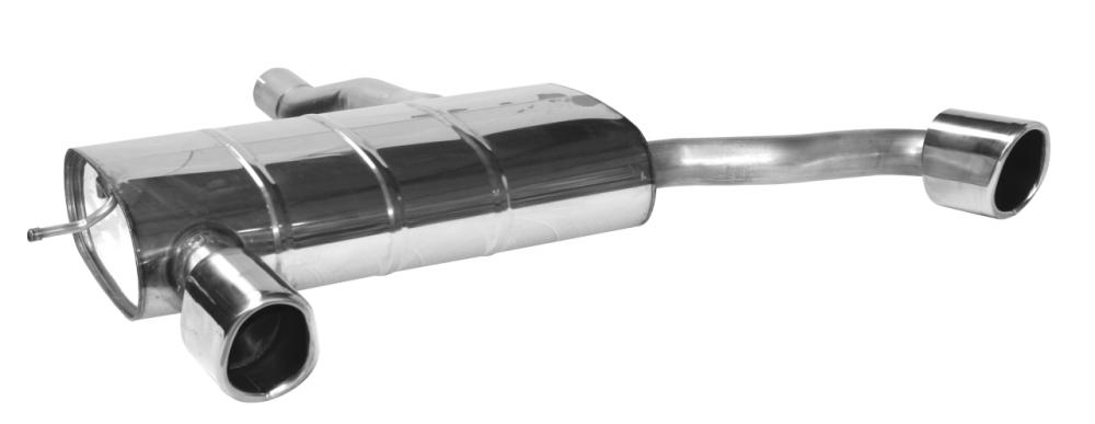 Bastuck Sportauspuff für Mini F56 (3-Türer Limousine) 2x 1x90x110mm, mit Lippe 20° schräg geschnitten Bastuck Sportauspuff Mini F56 2x90mm 20° schräg kaufen