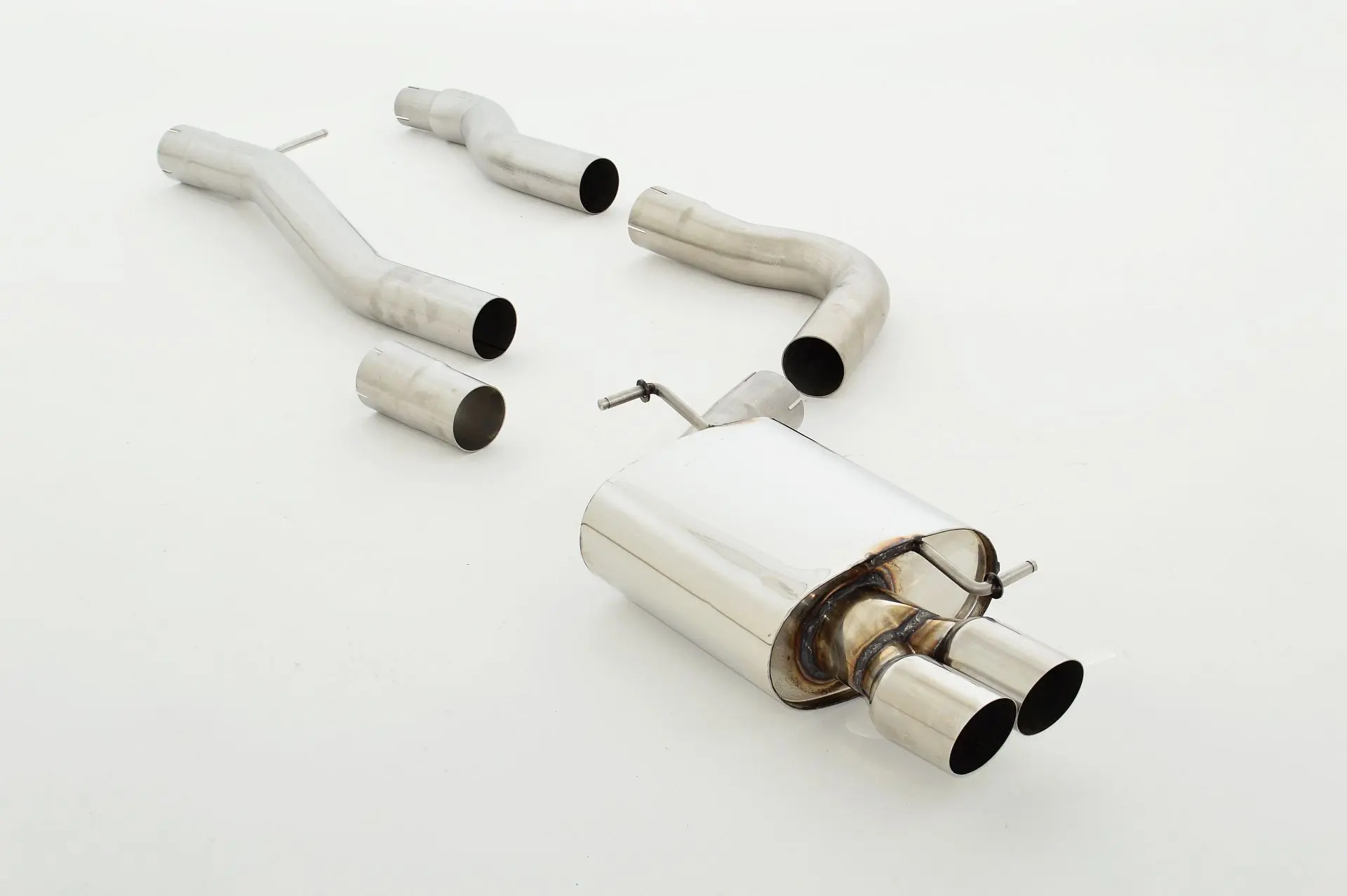 Friedrich Motorsport 76mm Anlage Edelstahl 