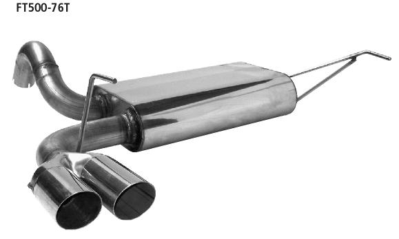 Bastuck Sportauspuff für Fiat 500 Cabrio Typ 312 2x76mm, 20° schräg geschnitten Bastuck Sportauspuff Fiat 500 312 2x76mm kaufen