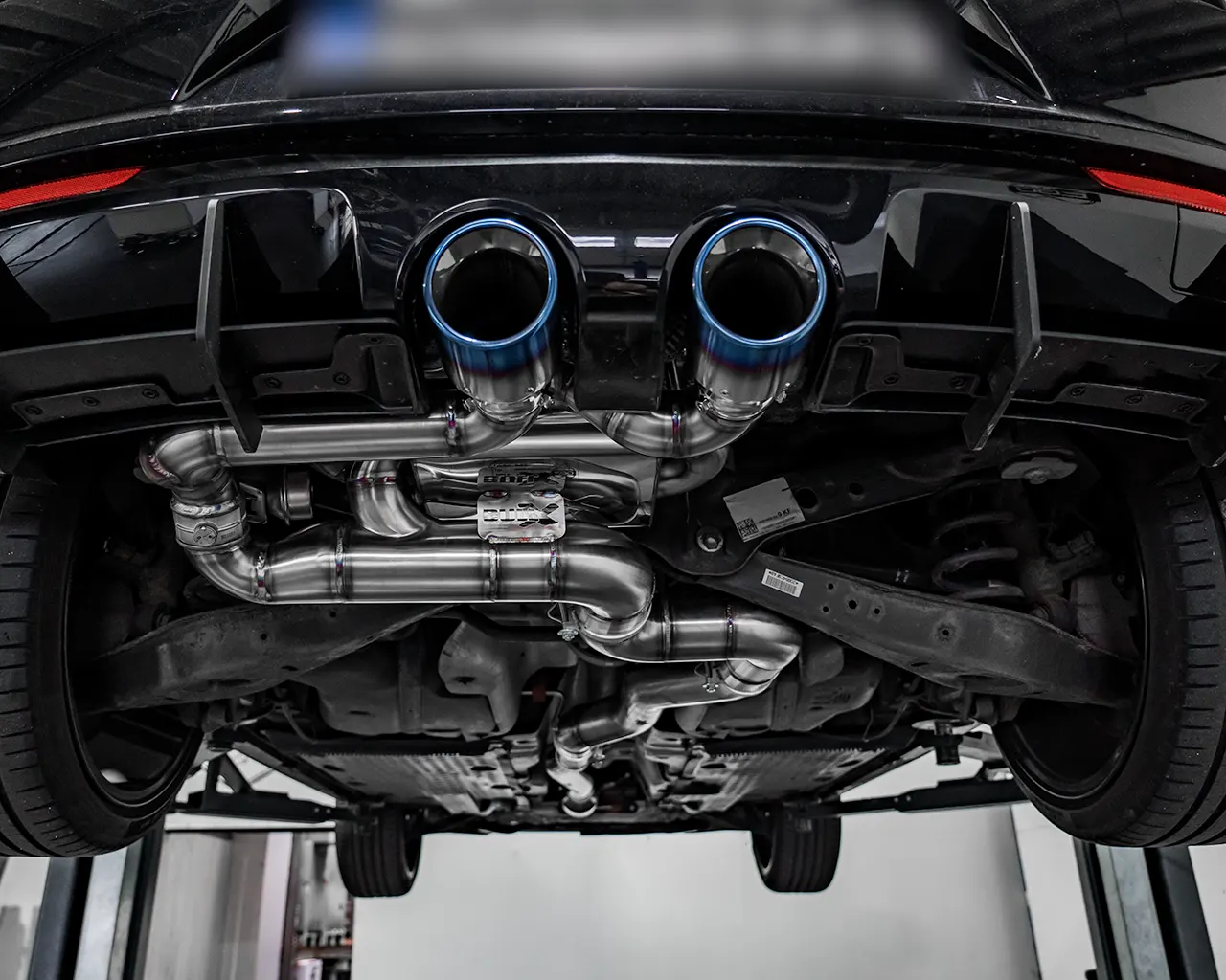 EGO-X Abgasanlage 3,5 Zoll für VW Golf 5 R32 & Golf 6 R Tuning