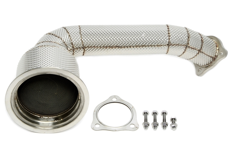 TA Technix Downpipe mit Hitzeschild und Katalysator / Vorkatersatzrohr passend für Porsche Panamera /4 3.0T Typ 971 TA Technix Downpipe für Porsche Panamera 3.0T kaufen