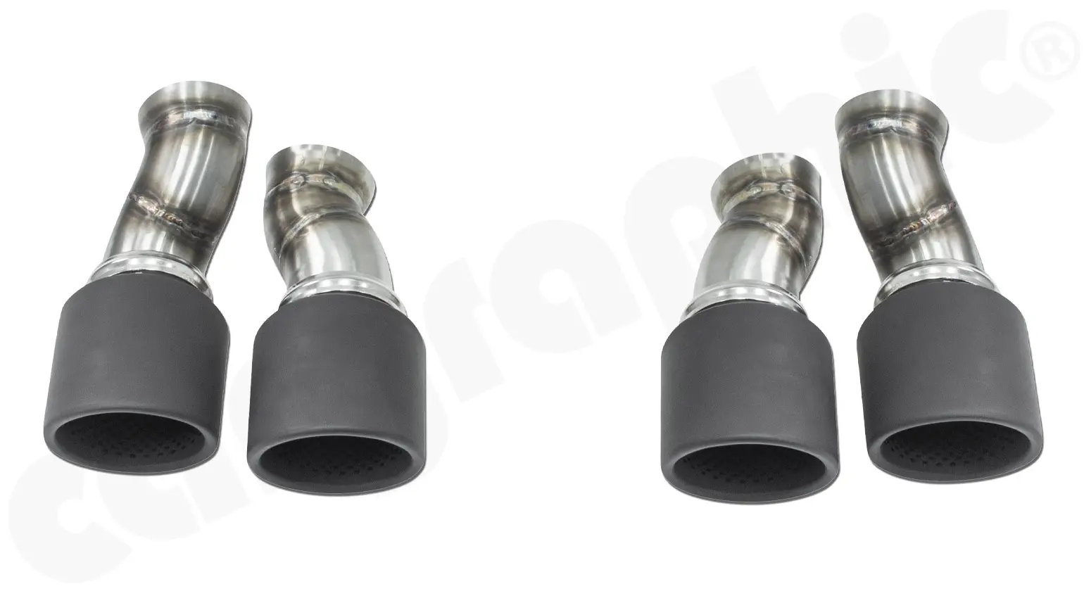 CARGRAPHIC Doppelendrohrsatz für Porsche Panamera 970