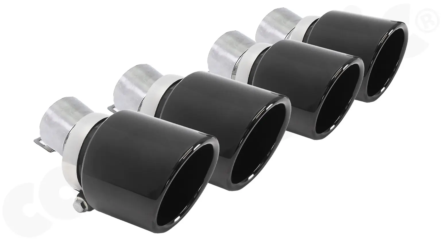 CARGRAPHIC Doppelendrohrsatz für Porsche Panamera 