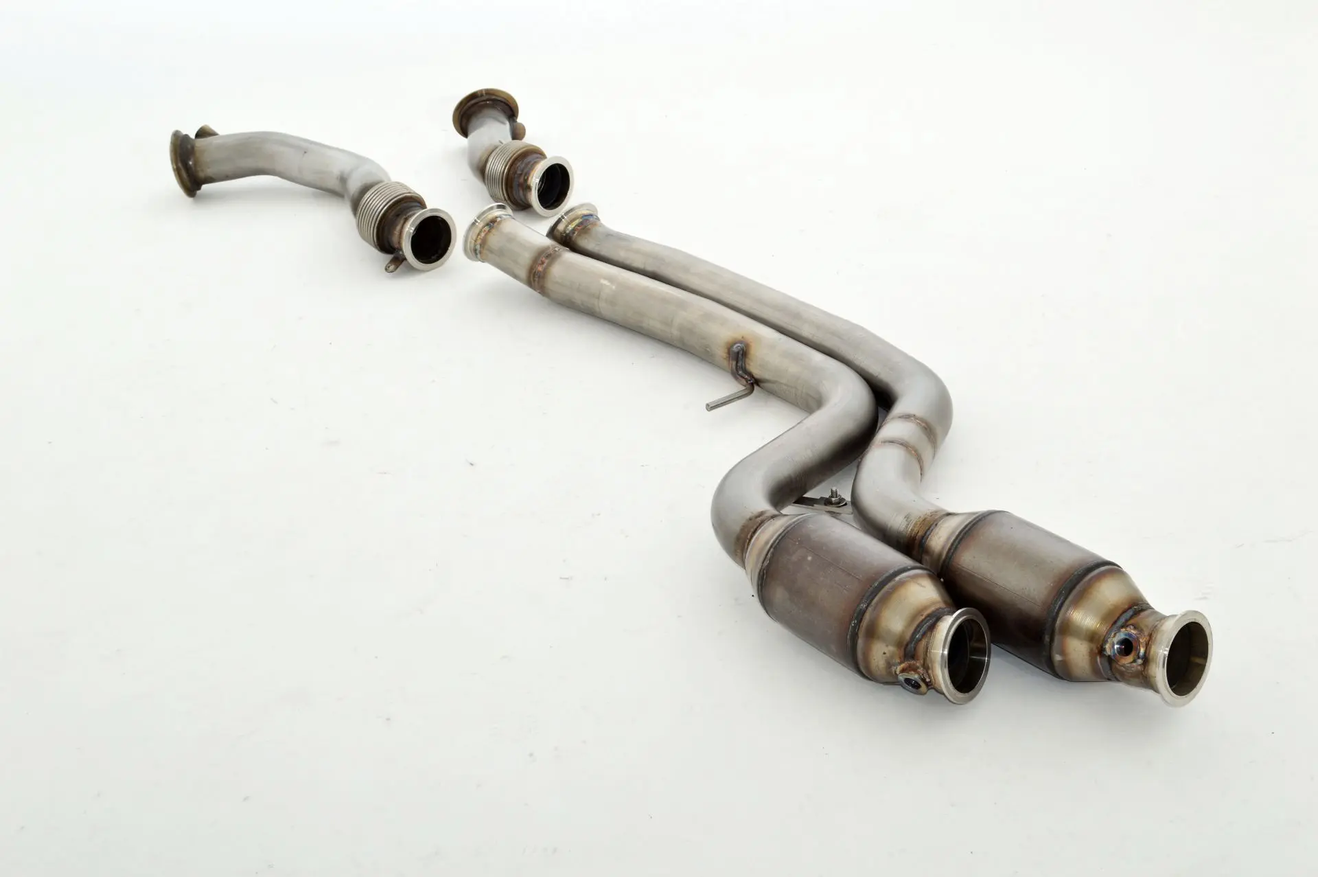 Friedrich Motorsport Downpipe 2x70mm mit Sportkat Foto