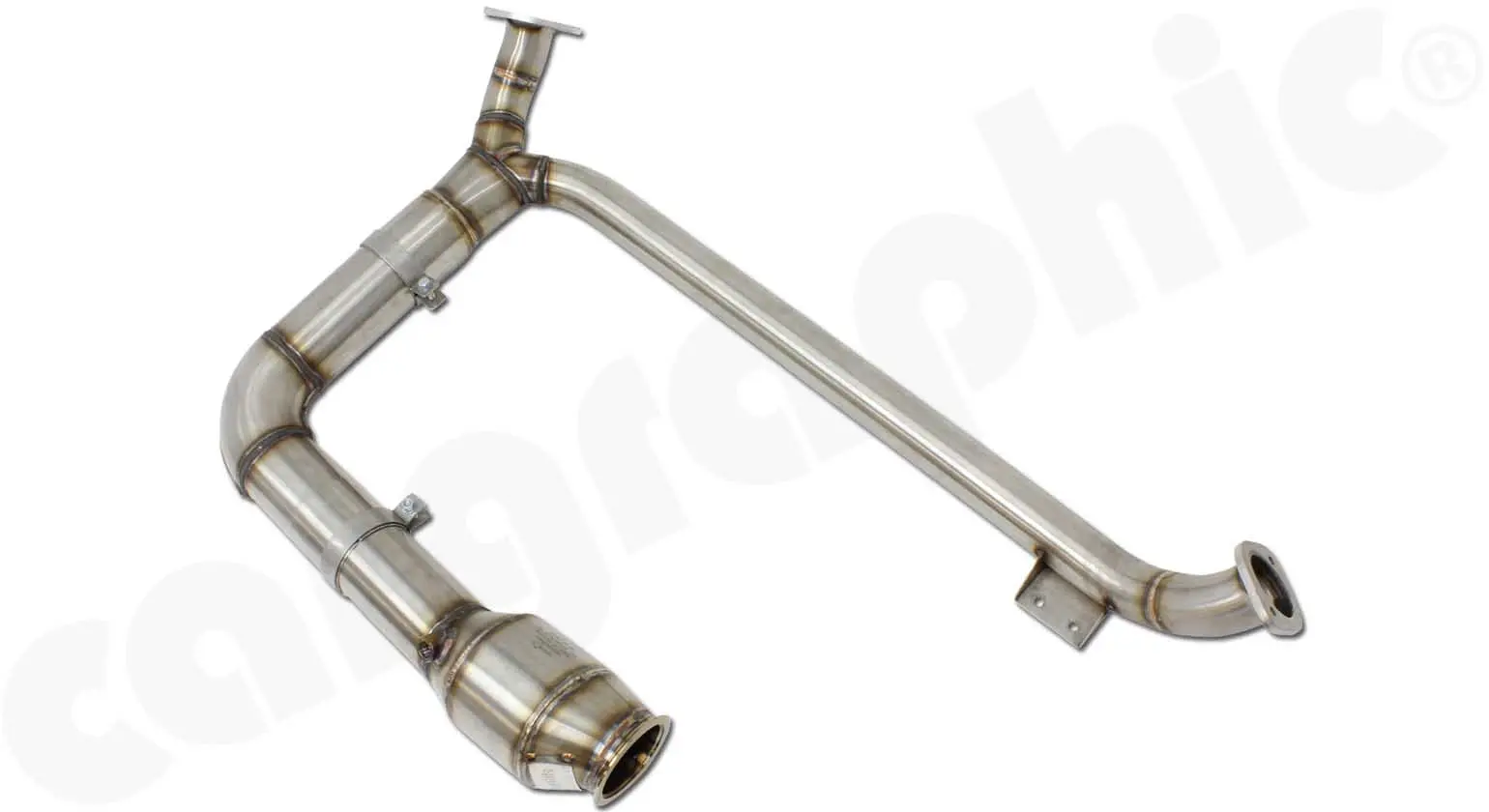 CARGRAPHIC Sportkatalysator für Porsche 718 