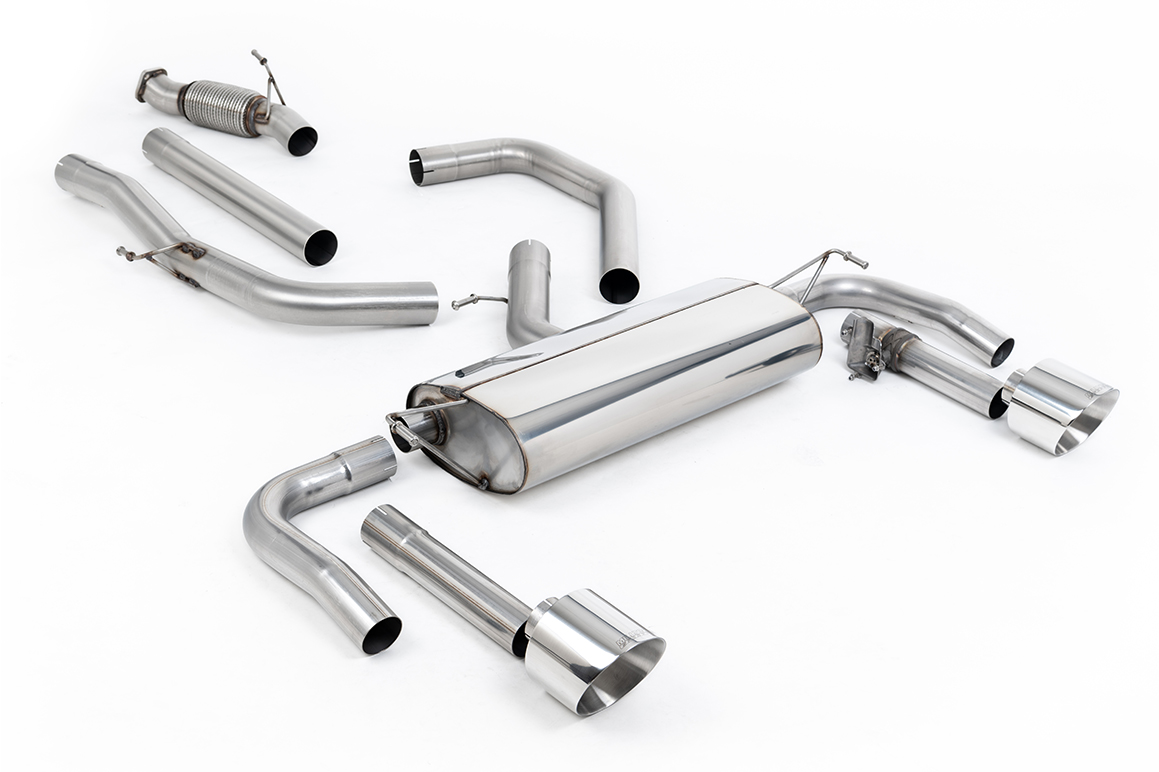 Milltek Komplettanlage 139mm Endrohre für Hyundai Kona N ohne OPF Milltek Komplettanlage 139mm für Hyundai Elantra N kaufen