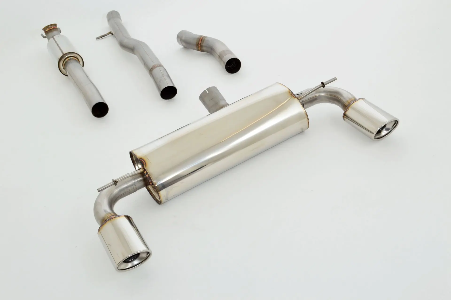 Friedrich Motorsport 76mm Duplex-Anlage Mercedes W176 A-Klasse 