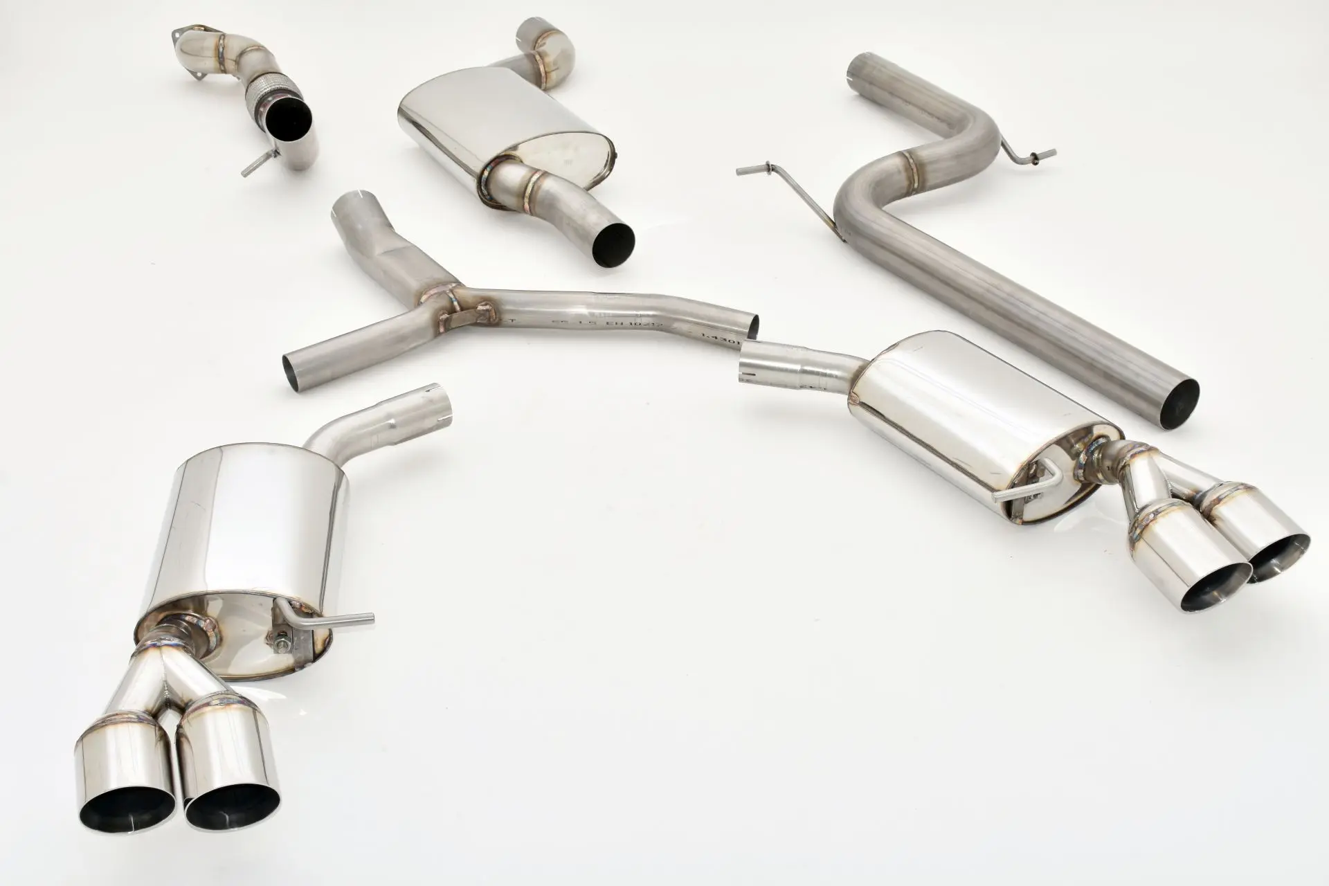 Friedrich Motorsport 76mm Duplex-Anlage Audi A5 B9 (F5/B8) Sportback 