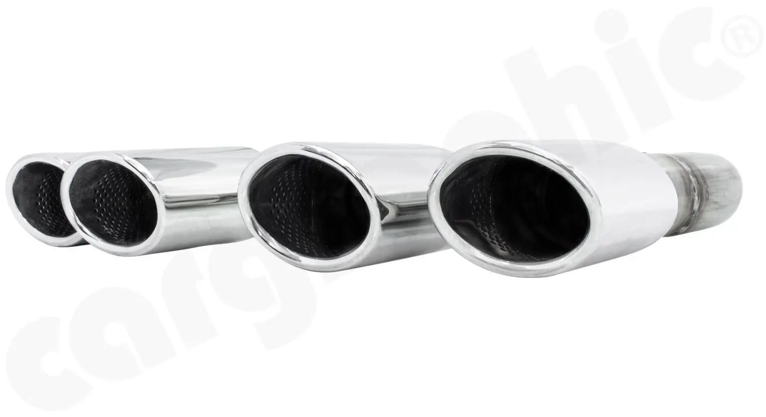 CARGRAPHIC Endrohrsatz für Porsche Cayenne 955 günstig