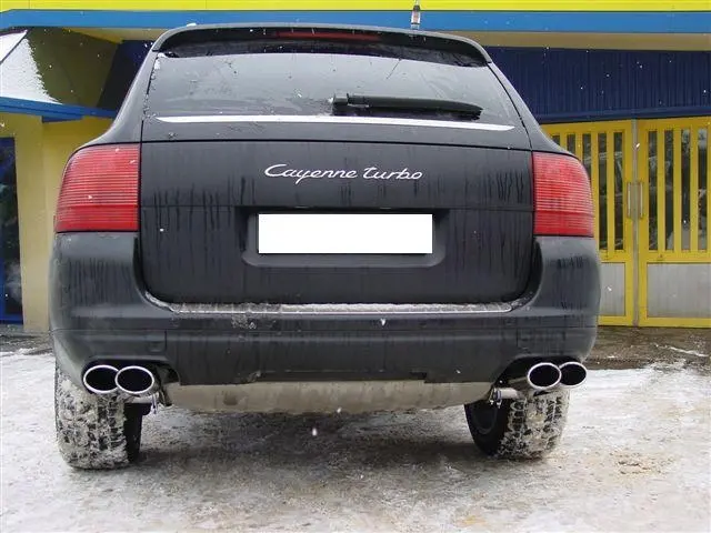 ULTER SPORT Auspuffblenden für Porsche Cayenne Foto