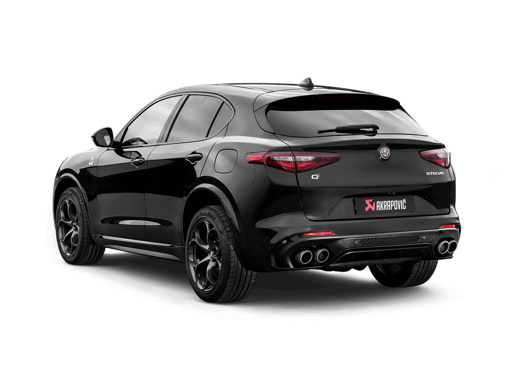 Akrapovic Slip-On Titanium für Alfa Romeo Stelvio