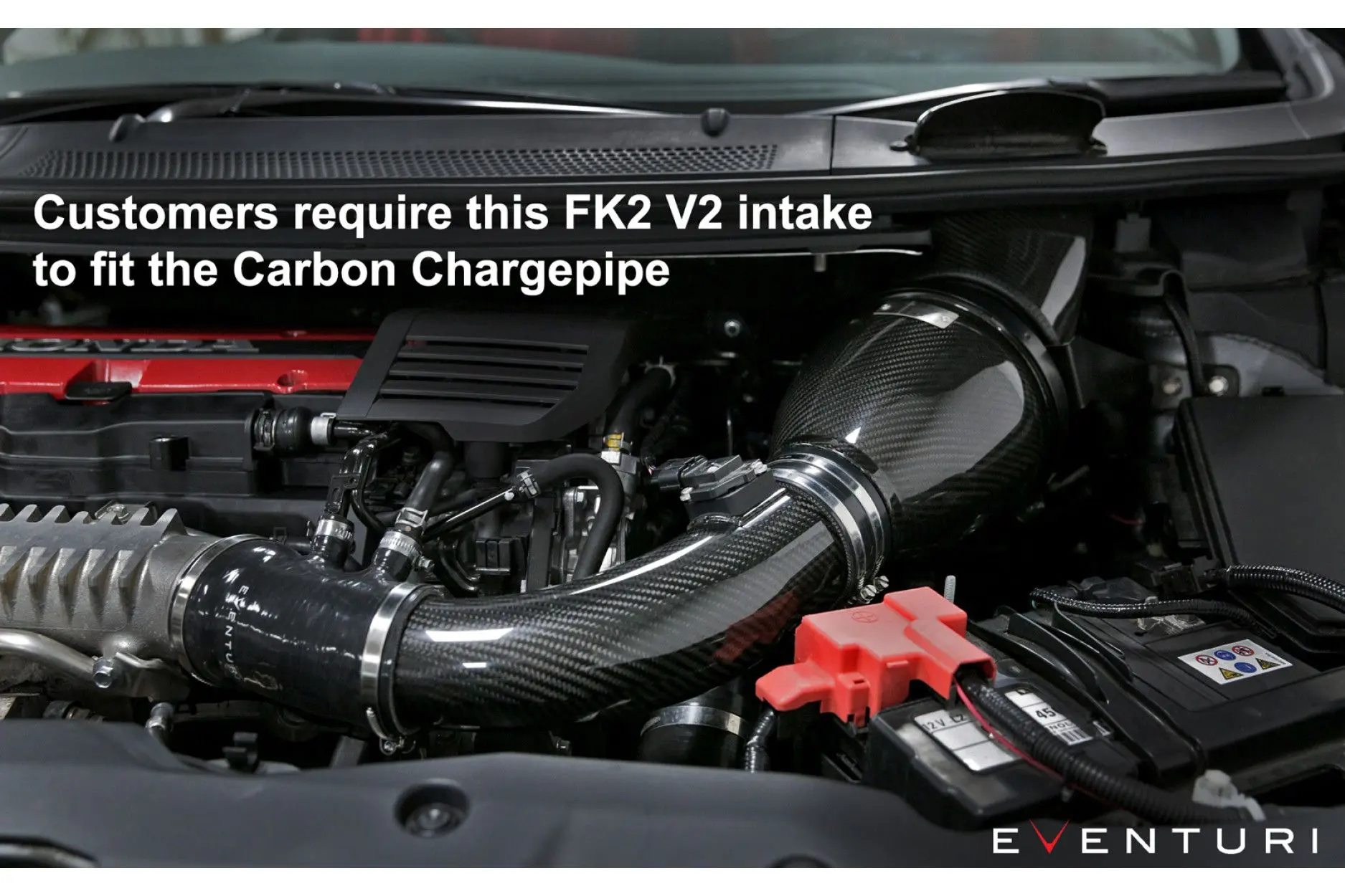 Eventuri Carbon Chargepipe für Honda Civic FK2 Anleitung