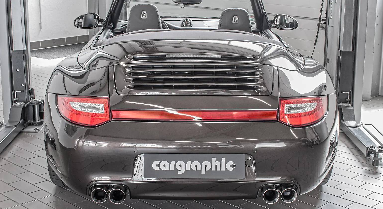 CARGRAPHIC Sport Endrohre für Porsche 997 Carrera Anleitung