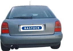 Bastuck Sportauspuff Audi A4 8D2/B5 2x76mm Foto