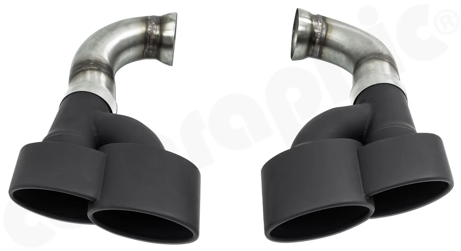 CARGRAPHIC Sport-Endrohrsatz für Porsche Cayenne 