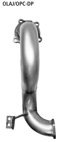 Bastuck Downpipe für Opel Astra J GTC zur Verwendung mit dem orginalen Opel Nachkatalysator