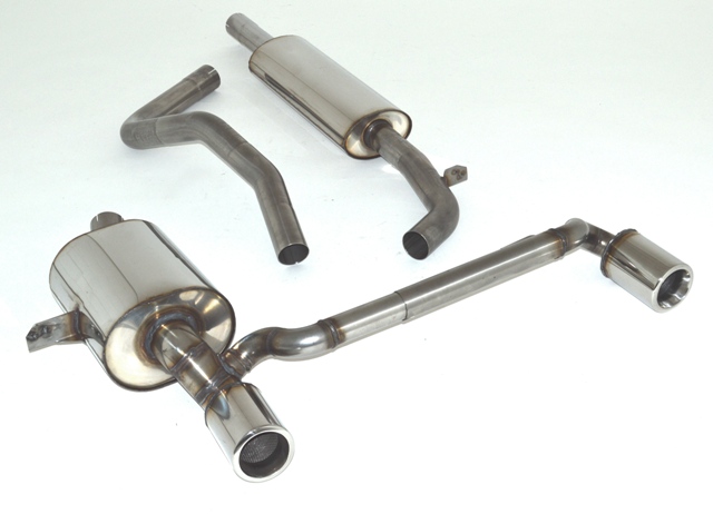 Friedrich Motorsport Gr.A Duplexanlage Renault Megane III (Typ Z) Friedrich Motorsport Duplexanlage für Renault Megane III Foto