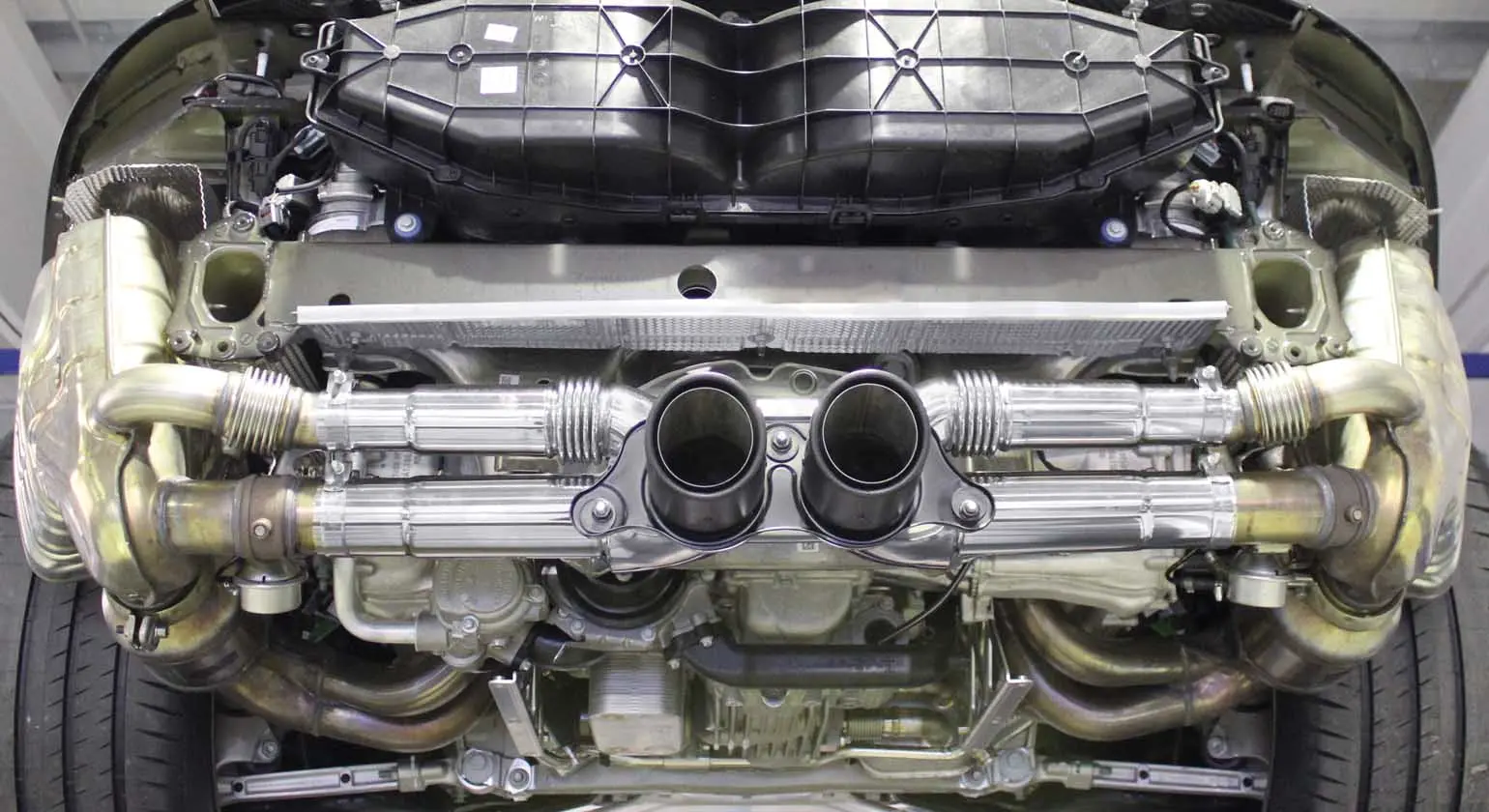 CARGRAPHIC Endschalldämpferrohr für Porsche 991.2 Anleitung