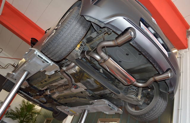 Friedrich Motorsport Duplexanlage 70mm Edelstahl Bild