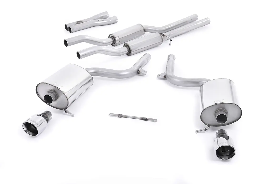 Milltek Komplettanlage (resonated) für Audi S4 B6 / 3.0 V6