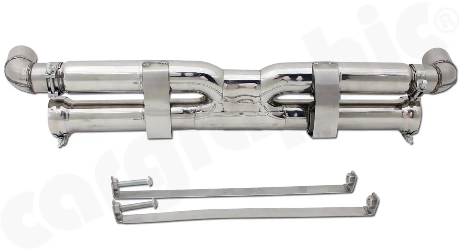 Sport Endschalldämpferrohrsatz für Porsche 997 Turbo Bild