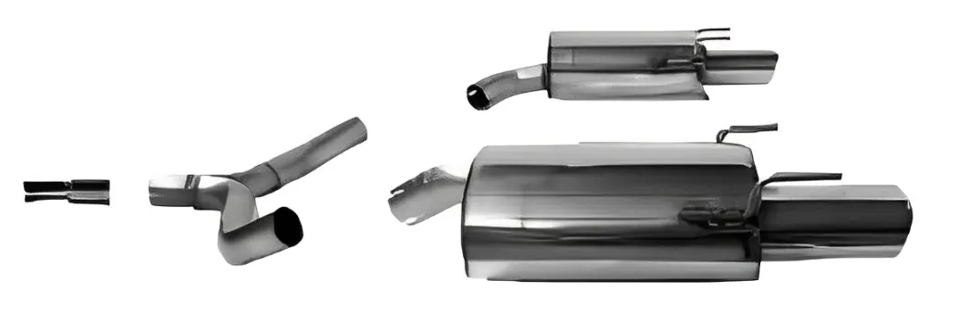 Bastuck Sportauspuff für Opel Vectra C 2x 2x76mm, 20° schräg geschnitten