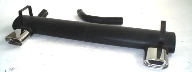 Friedrich Motorsport Duplex Sportendschalldämpfer Opel Vectra A