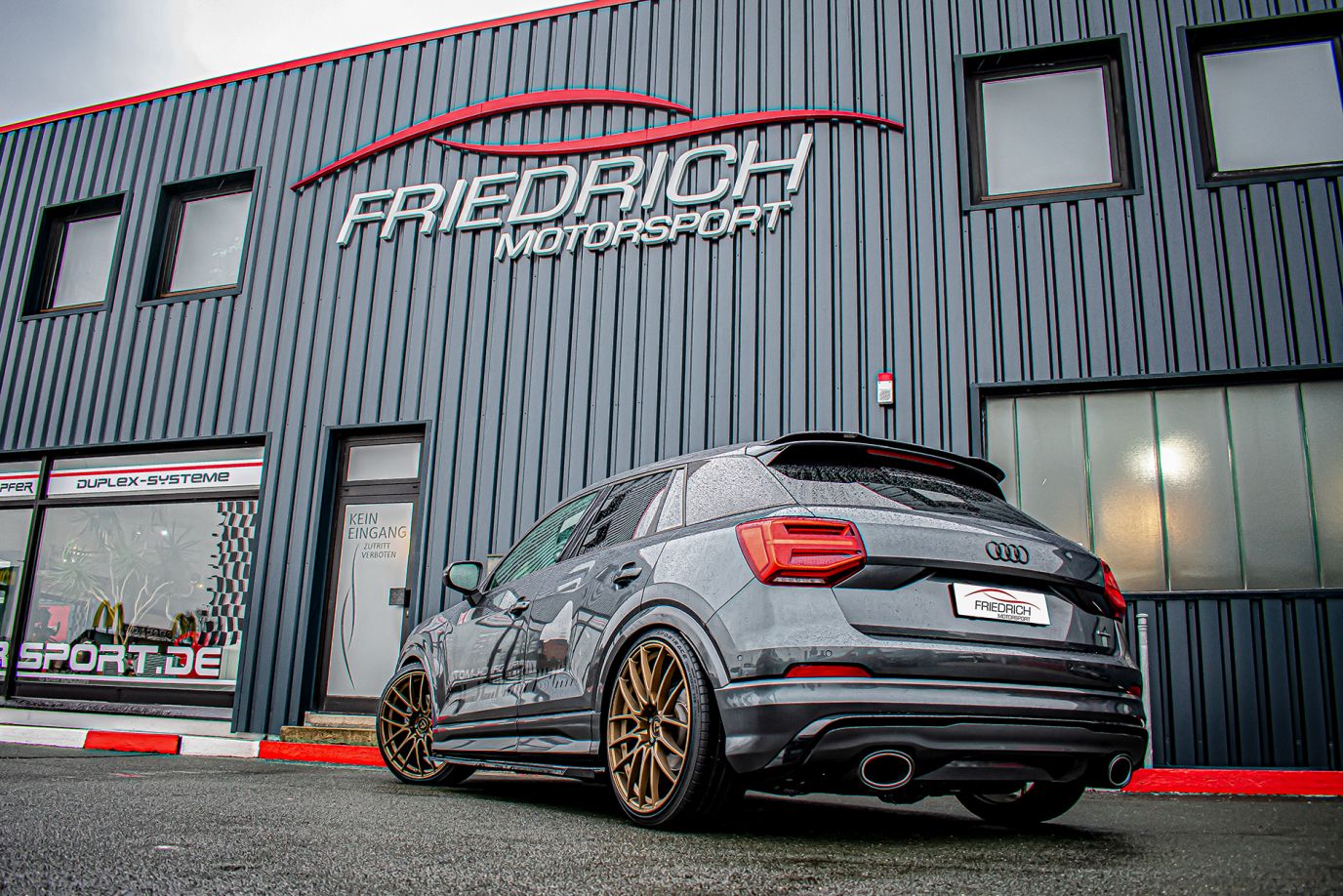 Friedrich Motorsport Duplex-Anlage Audi Q2 GA 