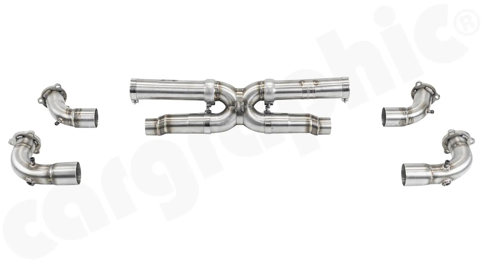 CARGRAPHIC X-Pipe für Porsche 997.1 Carrera kaufen