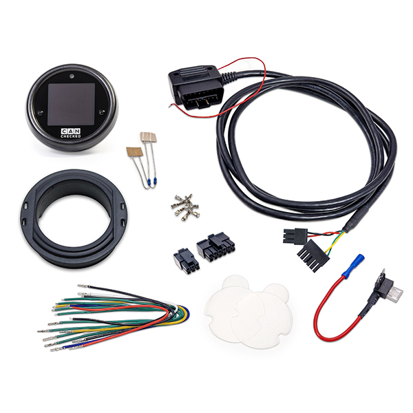 CANchecked Daten-Display Ford Fiesta MK7 LHD/RHD MFD15 Gen2