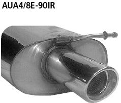 Bastuck Sportauspuff Audi A4 8E5/B6 Avant 2x90mm