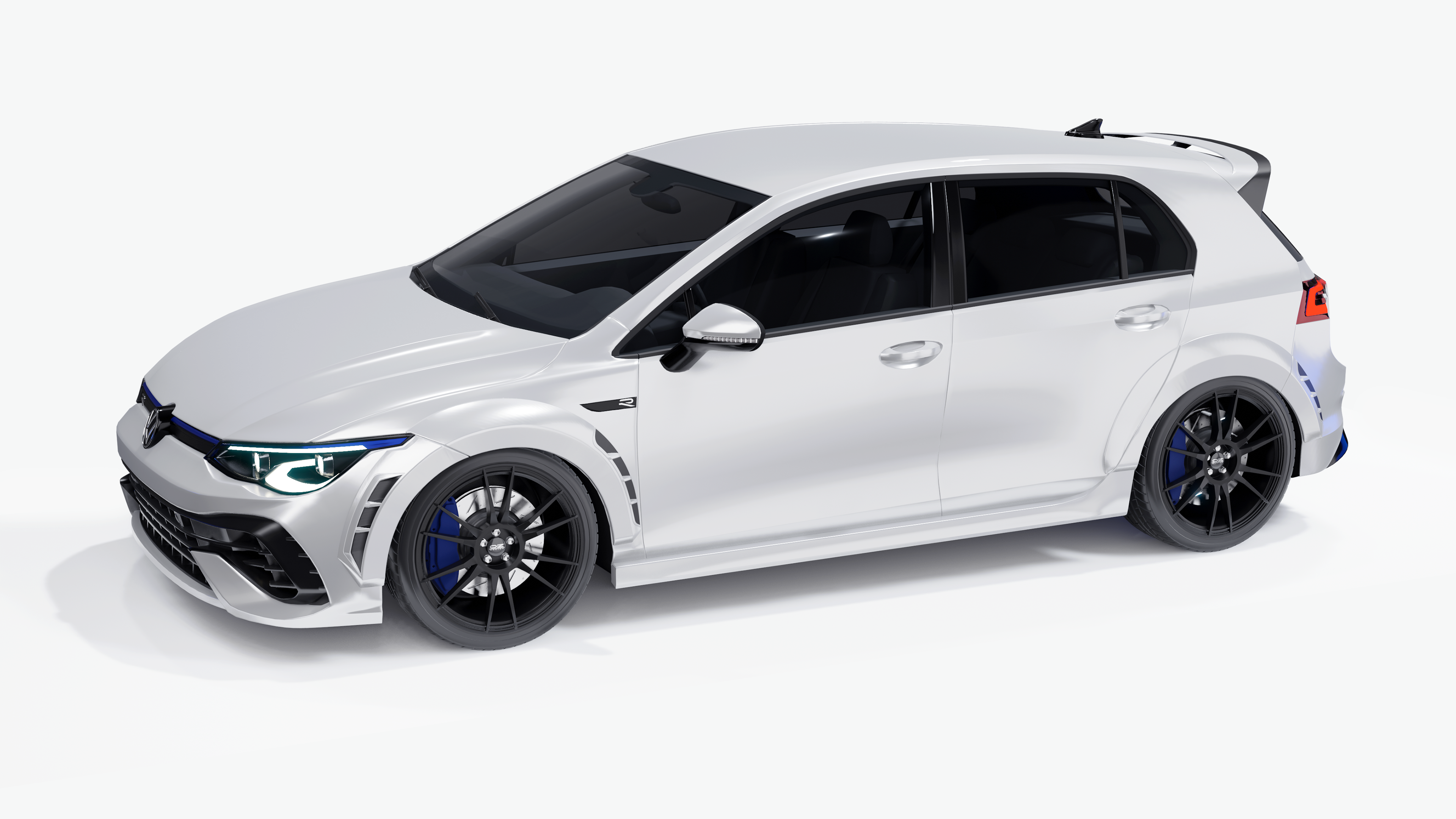 Bodykit für VW Golf 8 GTI Clubsport Edition 45 R Anleitung