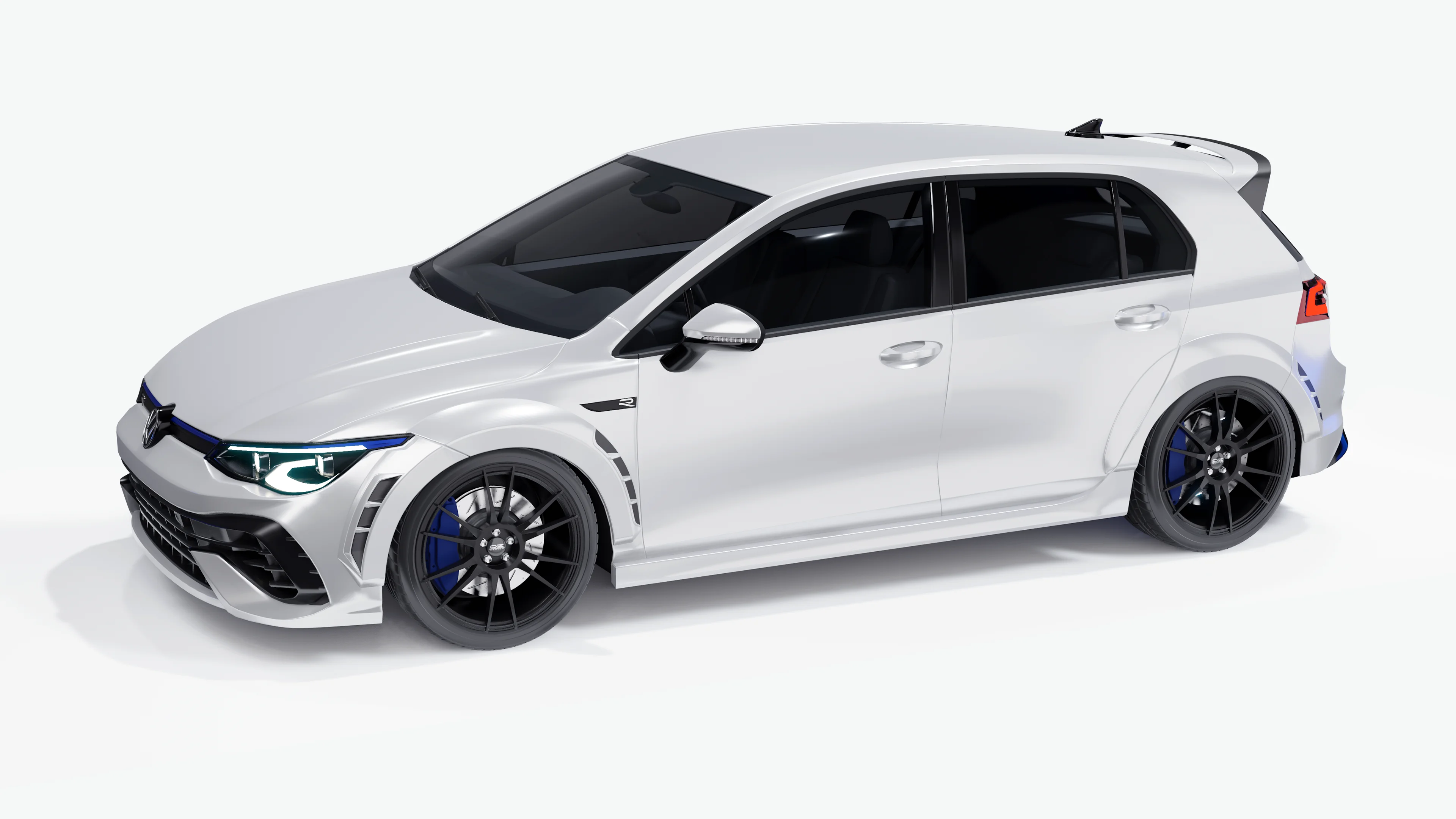  Bodykit für VW Golf 8 GTI Clubsport Edition 45 R Anleitung