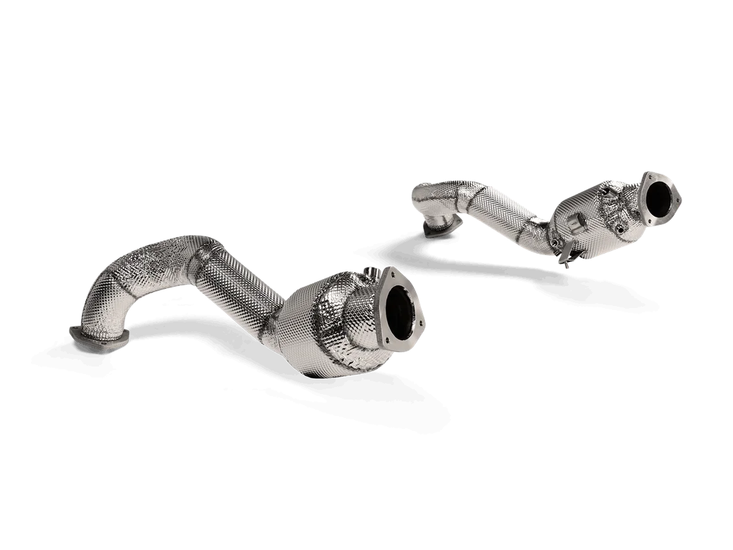 Akrapovic Link Pipe Set (Titanium) für Porsche 718 Cayman GT4 RS