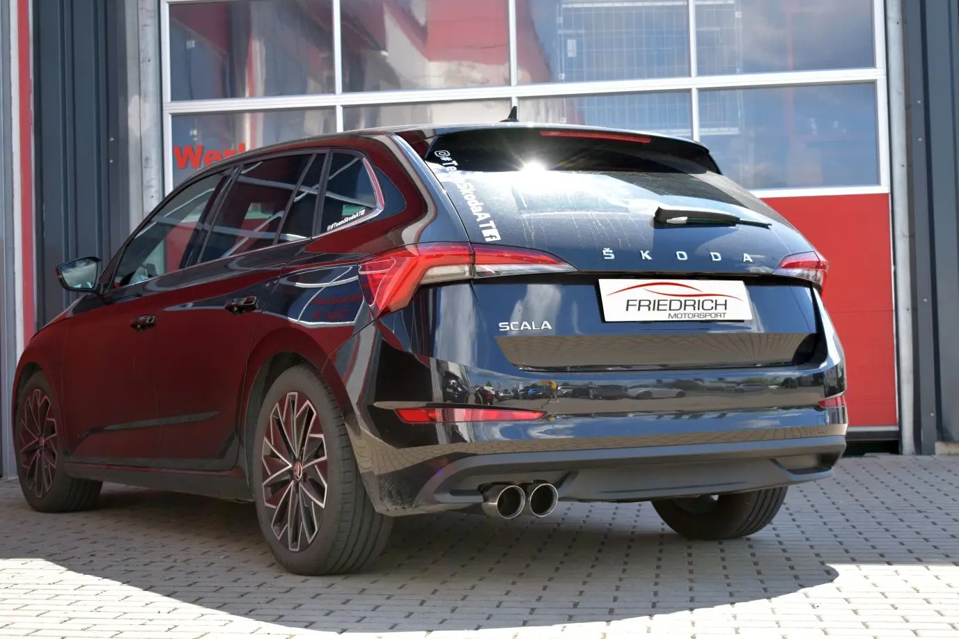 Friedrich Motorsport Gruppe A Skoda Scala 