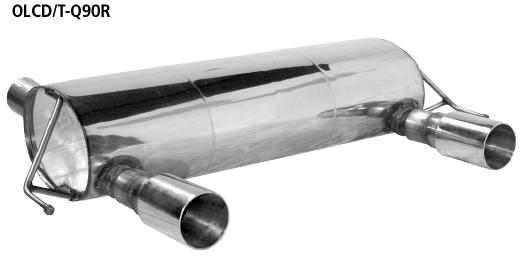 Bastuck Sportauspuff Opel Corsa D OPC 2x 1x90mm kaufen