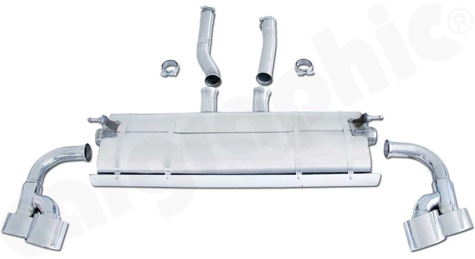 CARGRAPHIC Sport Endschalldämpfer für Porsche Cayenne kaufen