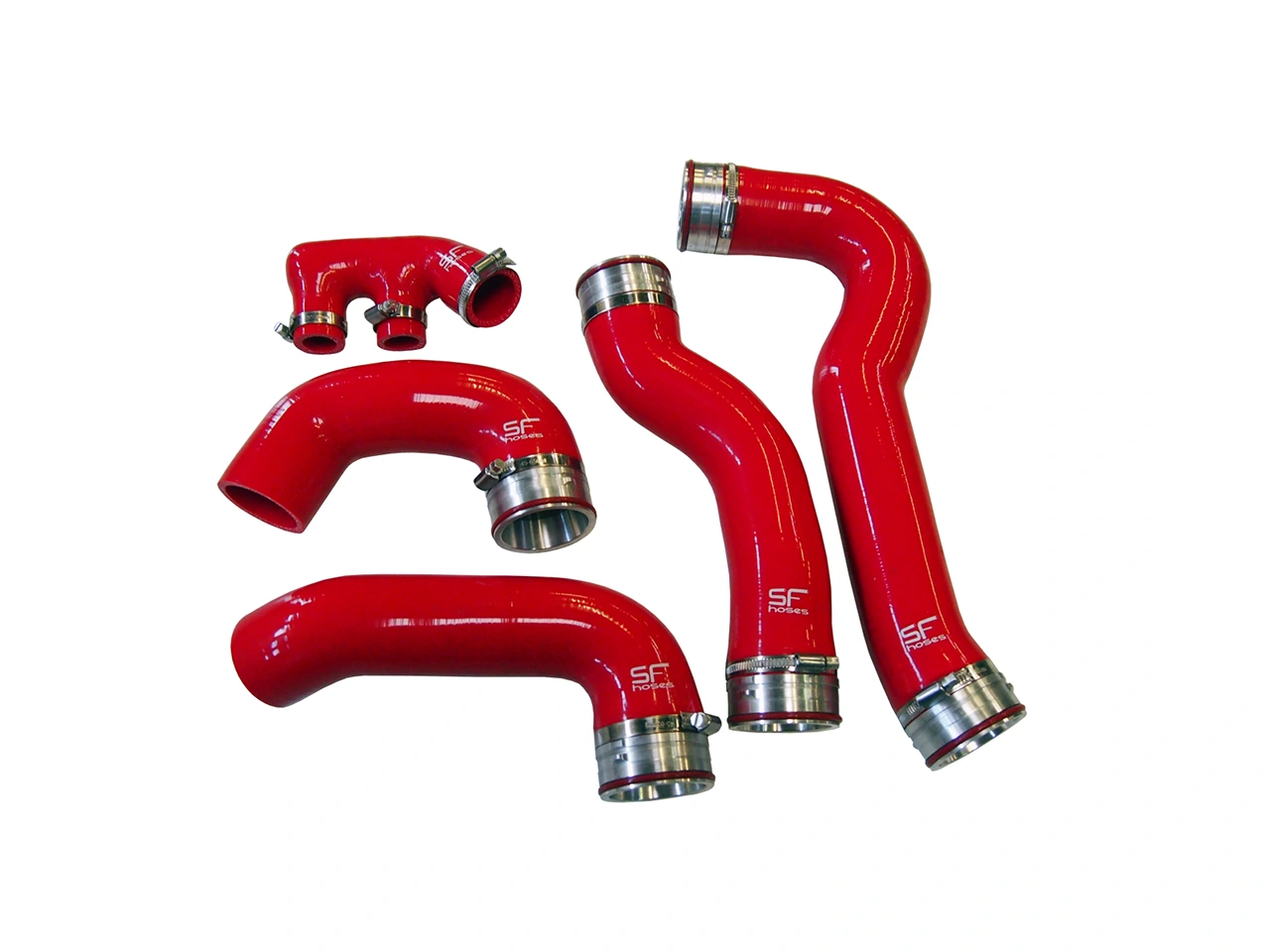 Silikon-Druckschlauchkit für Porsche 996 Turbo Foto