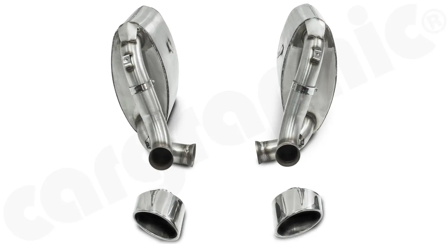 CARGRAPHIC Endrohrsatz für Porsche 993 Turbo GT2 Tuning