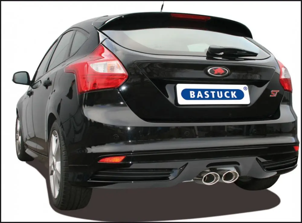 Bastuck Sportauspuff Ford Focus III DYB 2x120x80mm Foto
