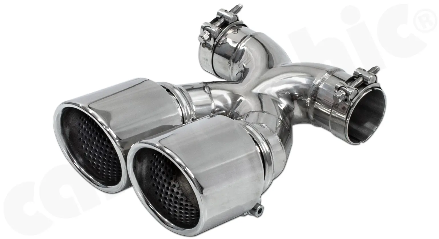 CARGRAPHIC Sport-Endrohr für Porsche 718 Foto