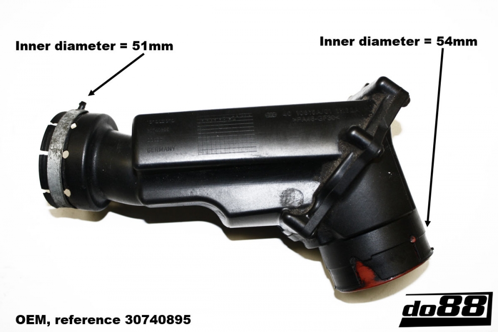 do88 Turbo Auslassschlauch für Volvo D5 2.4D 