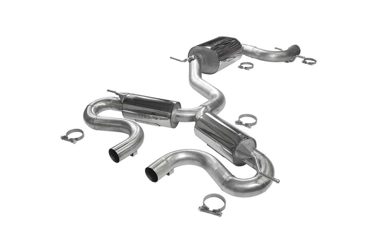 Bull-X Abgasanlage 3 Zoll Y-Style für 1K Plattform