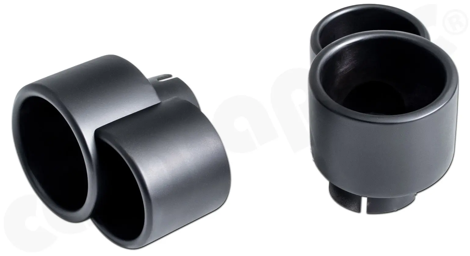 CARGRAPHIC Doppel-Endrohrsatz für Porsche 996 Turbo Tuning