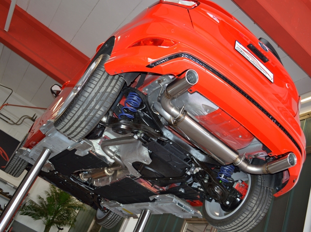 Friedrich Motorsport Duplexanlage Ford Focus III Tuning