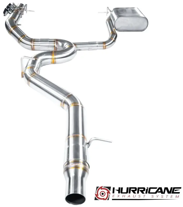 Hurricane 3,5 Zoll Abgasanlage für VW Golf 7.5 R günstig